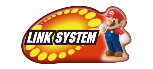 4 Figures inside MARIO LUIGI YOSHI TOAD