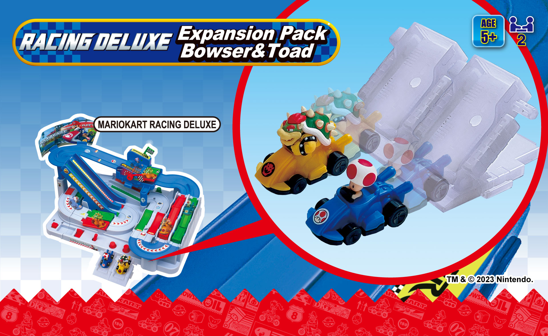 MARIO KART™ RACING DELUXE Pack d'extension Bowser et Toad