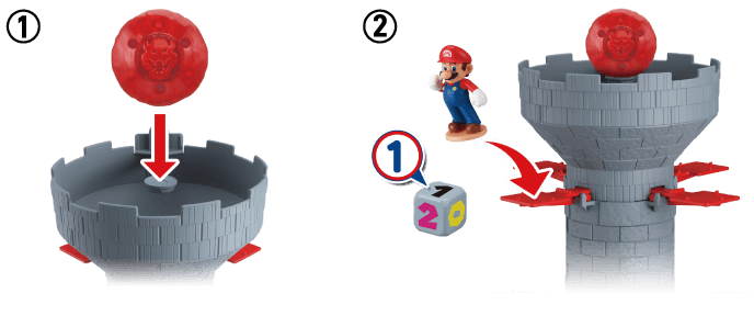 Jogo de Equilíbrio - Blow Up - Super Mario - Torre Trêmula - 2 ou