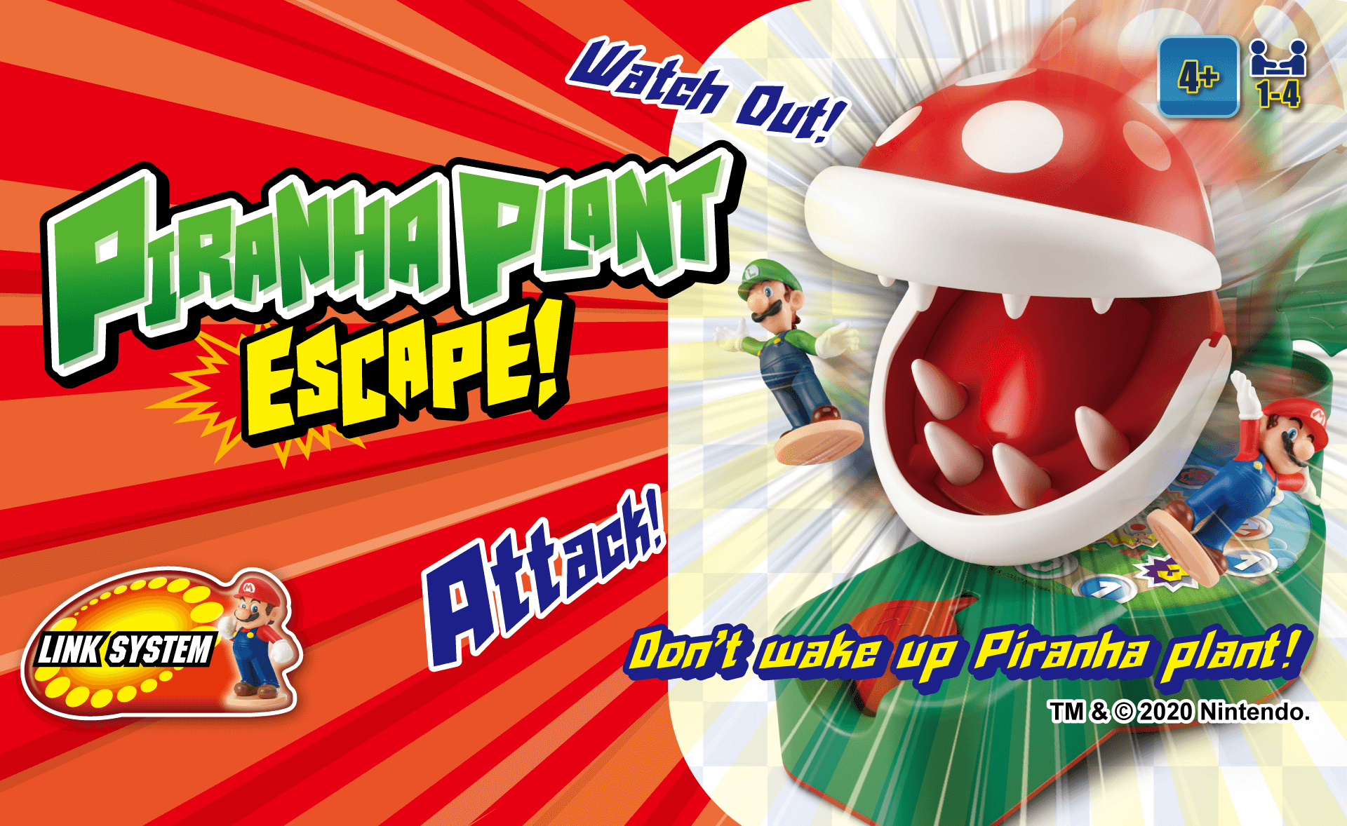 Super Mario™-PIRANHA PLANT ESCAPE! 
