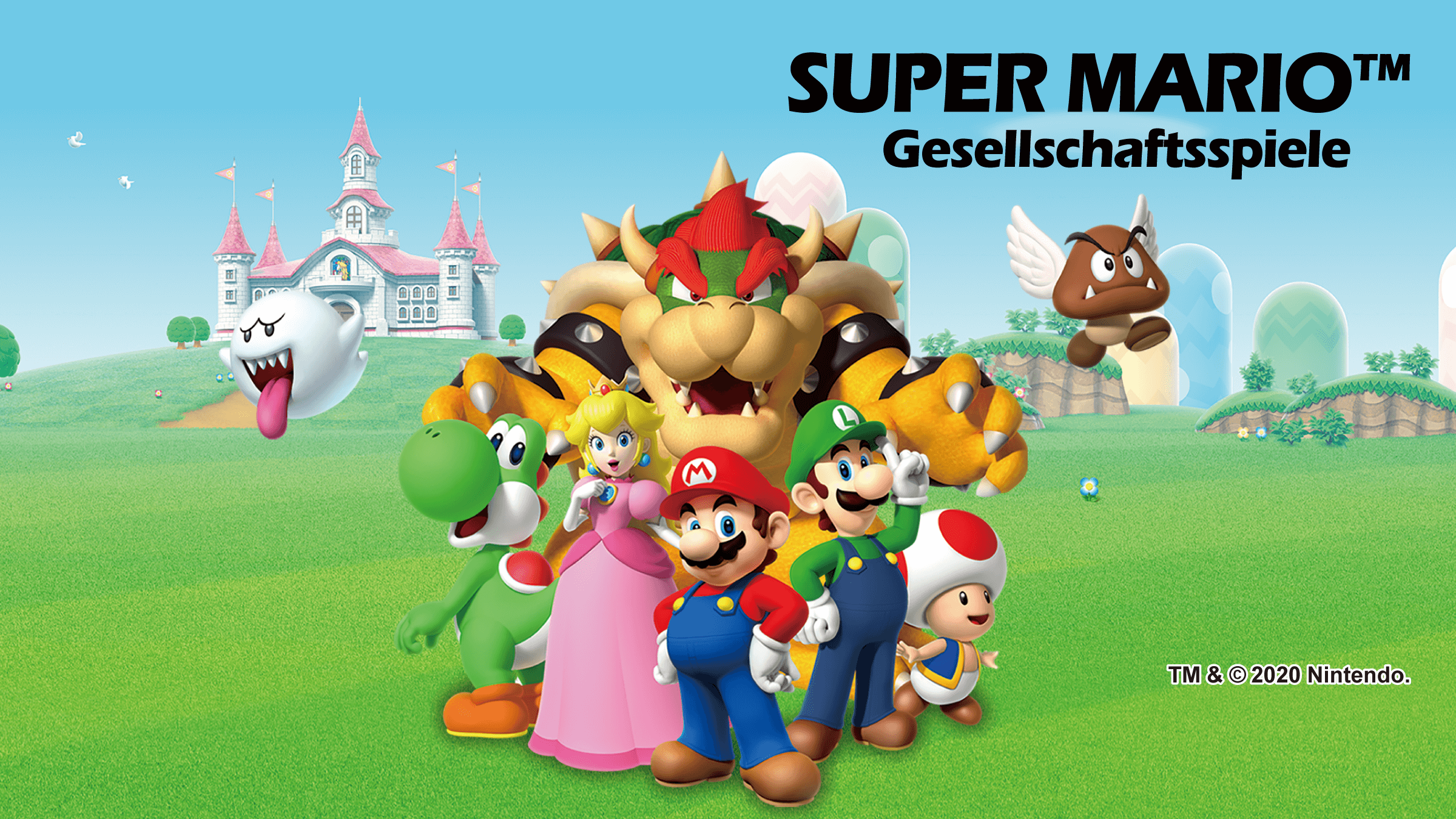 Super Mario™ - Geschicklichkeits- und Gesellschaftsspiele