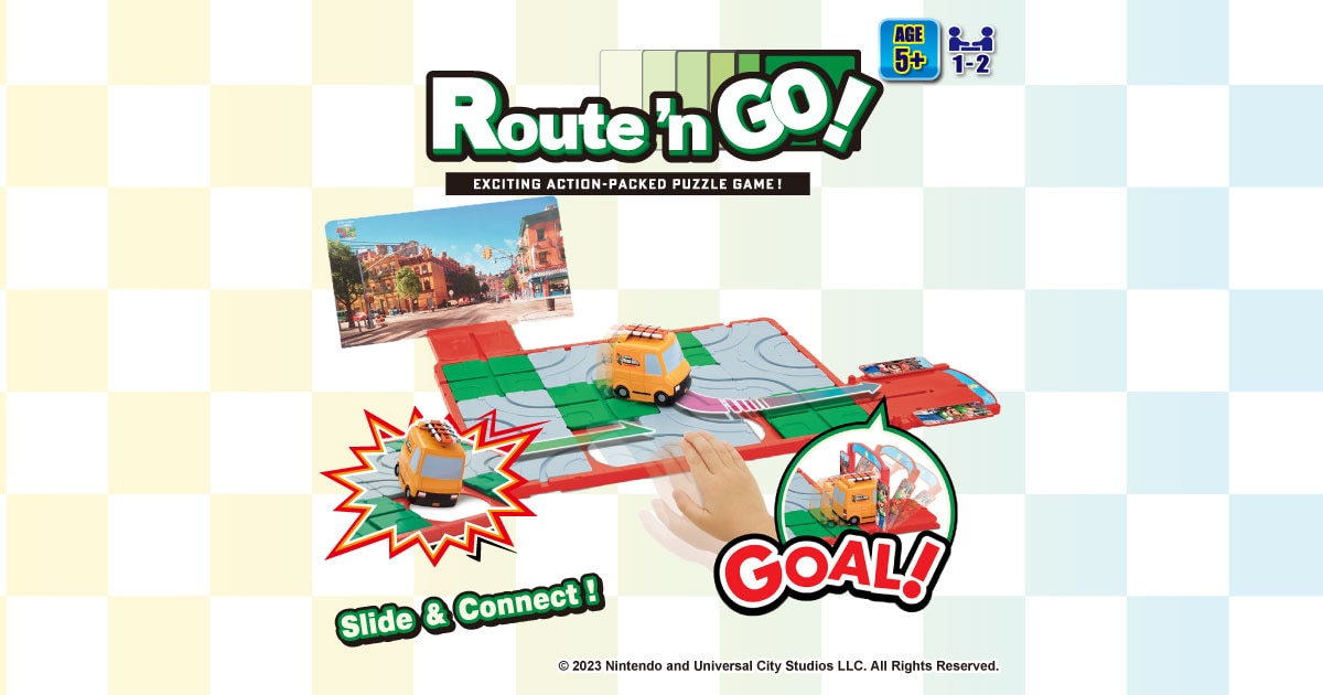 THE THE SUPER MARIO BROS, LE FILM Route'n GO !｜EPOCH games