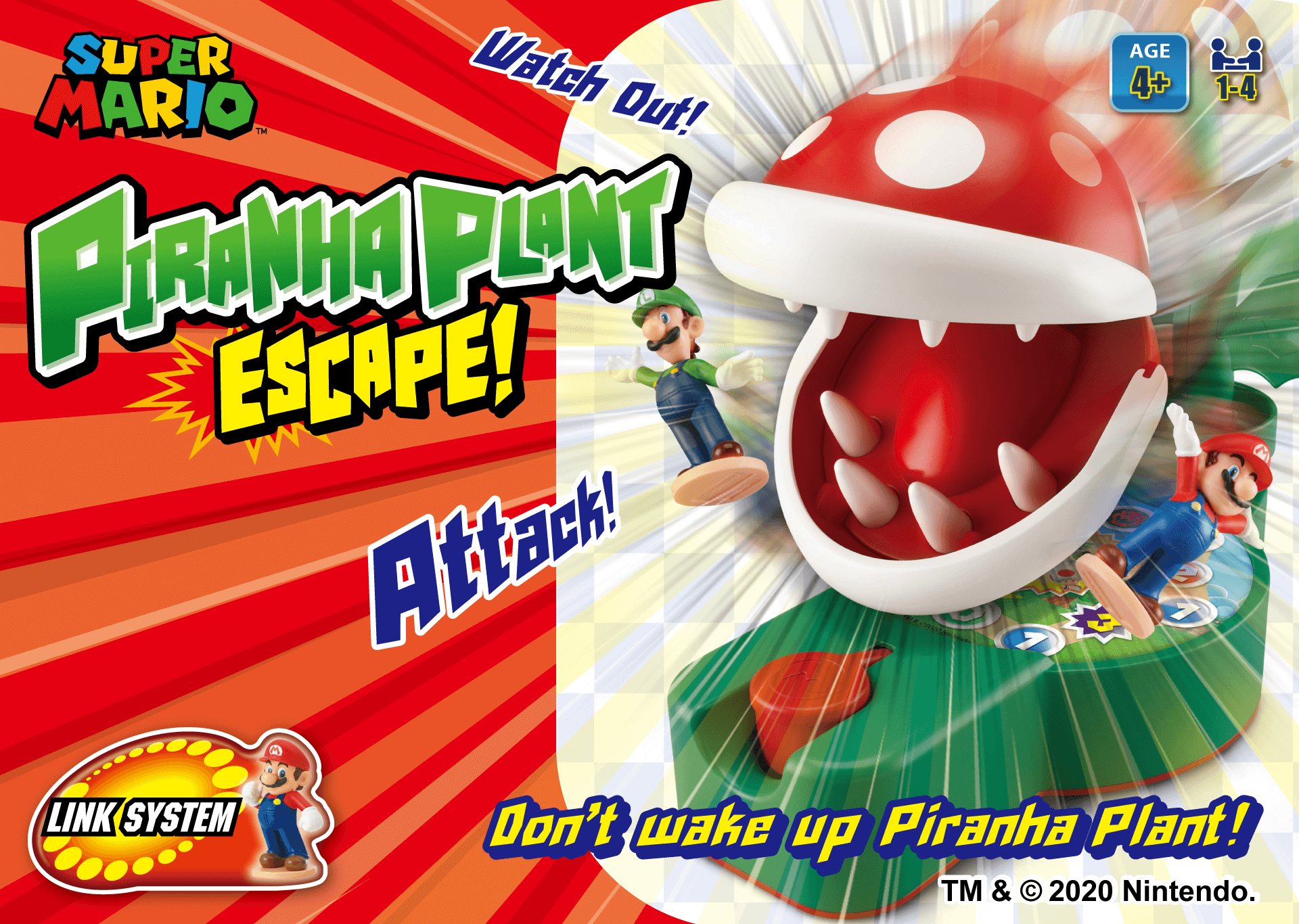 FREE! - Super Mario Board Game, Piranha Plant Escape