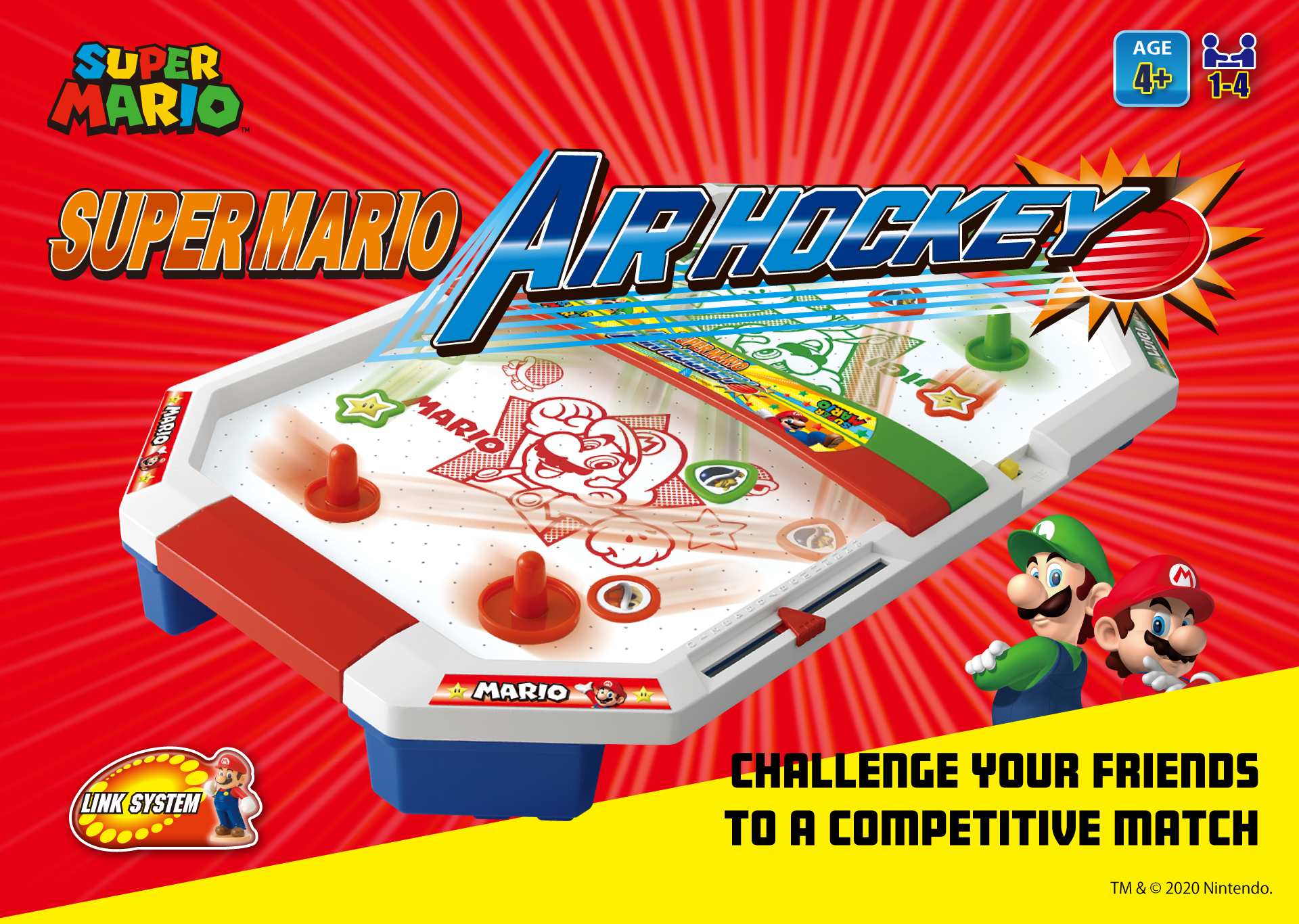 Hry EPOCH - Super Mario™ Air Hockey