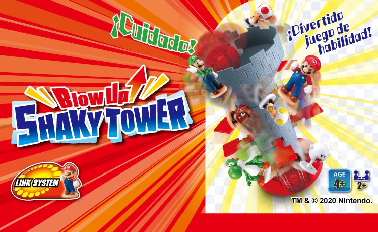 SUPER MARIO Blow UP! Shaky Tower