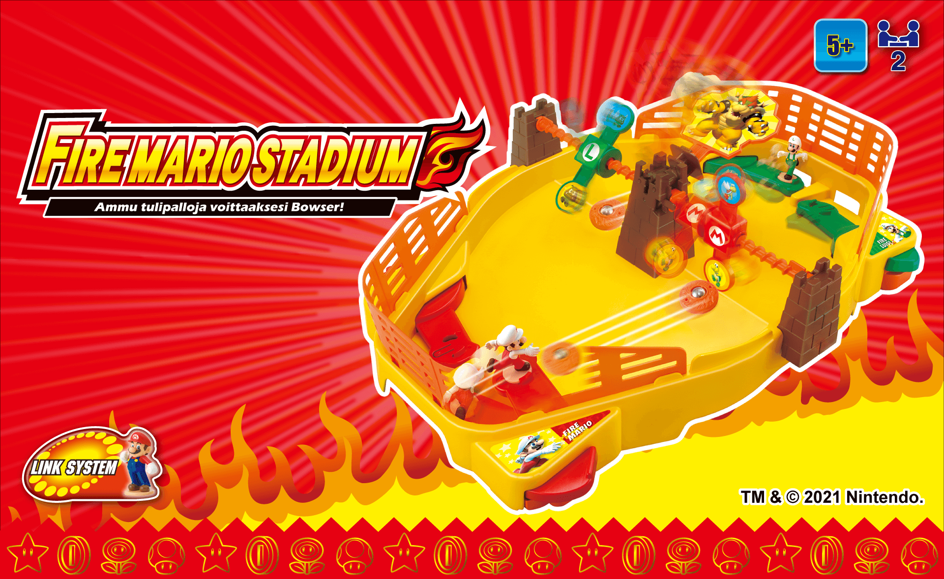 SUPER MARIO FIRE MARIO STADIUM