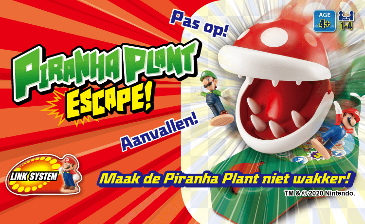 SUPER MARIO Piranha Plant Escape!