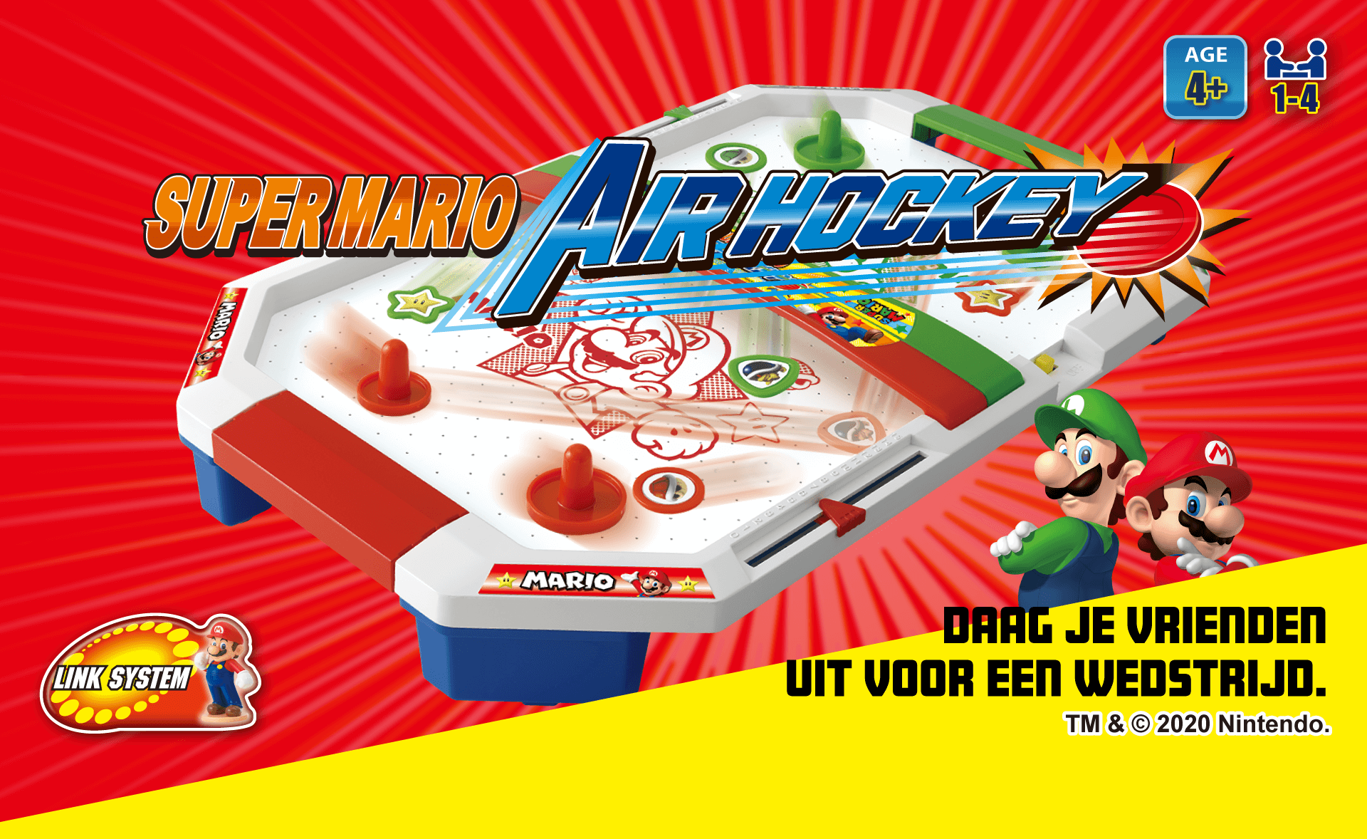 SUPER MARIO AIR HOCKEY