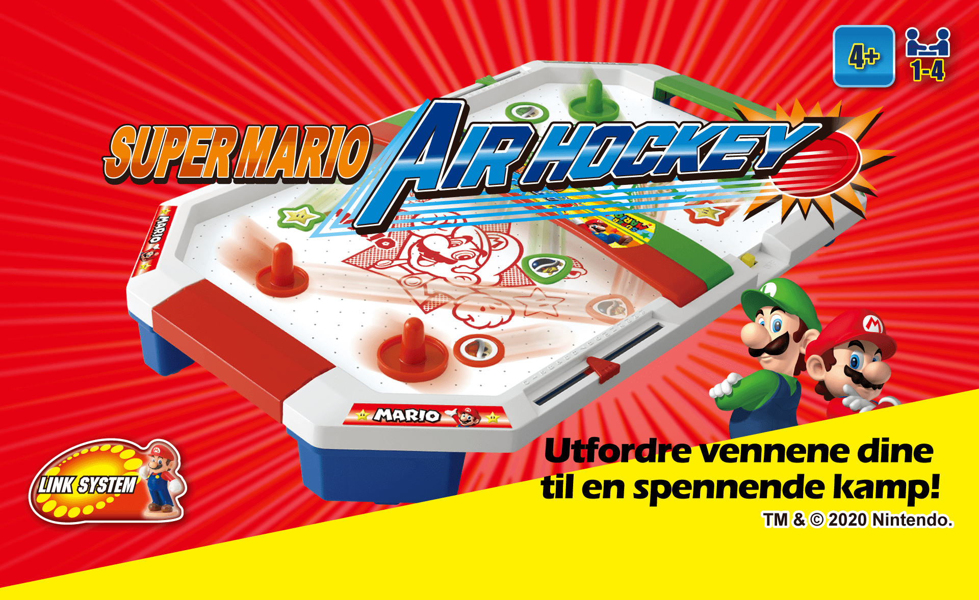 SUPER MARIO AIR HOCKEY