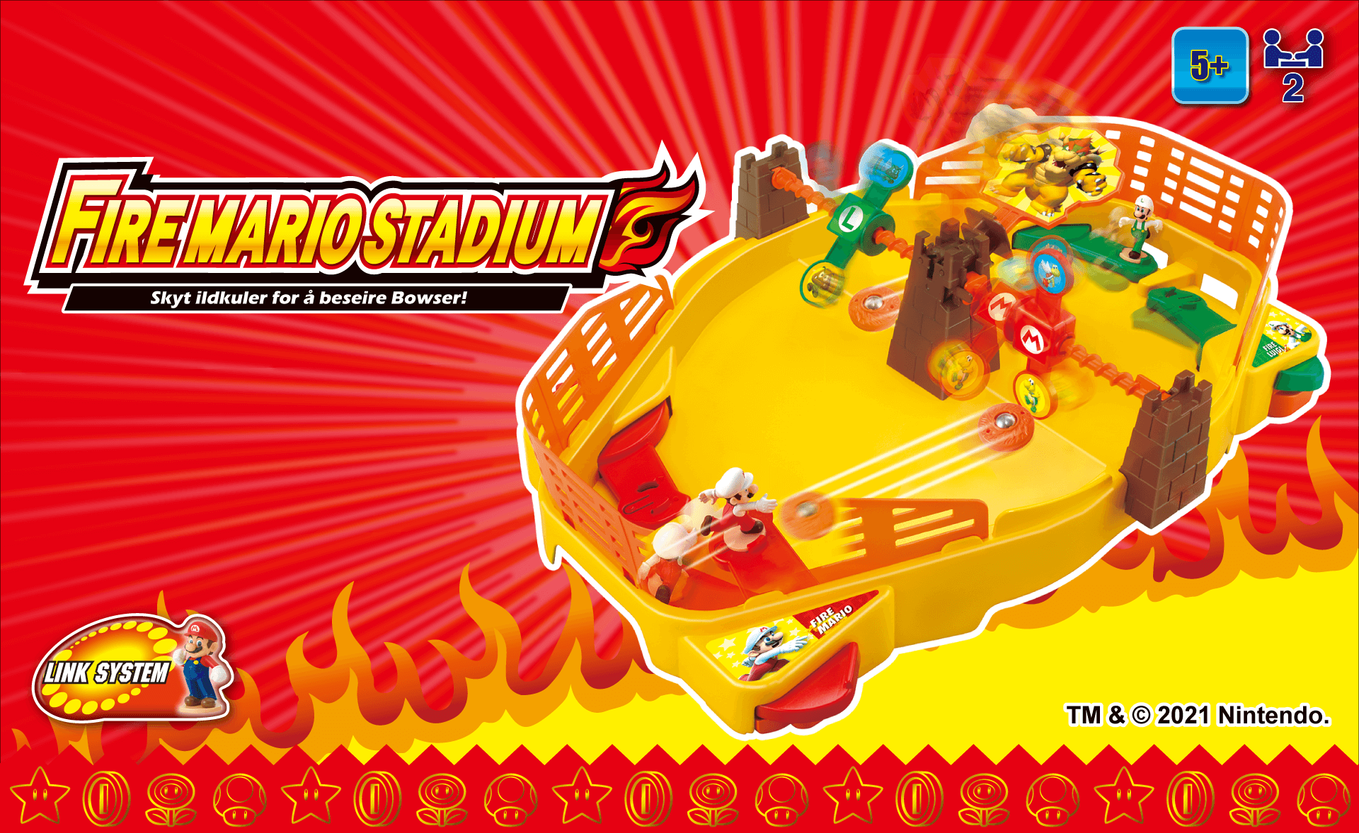 SUPER MARIO FIRE MARIO STADIUM