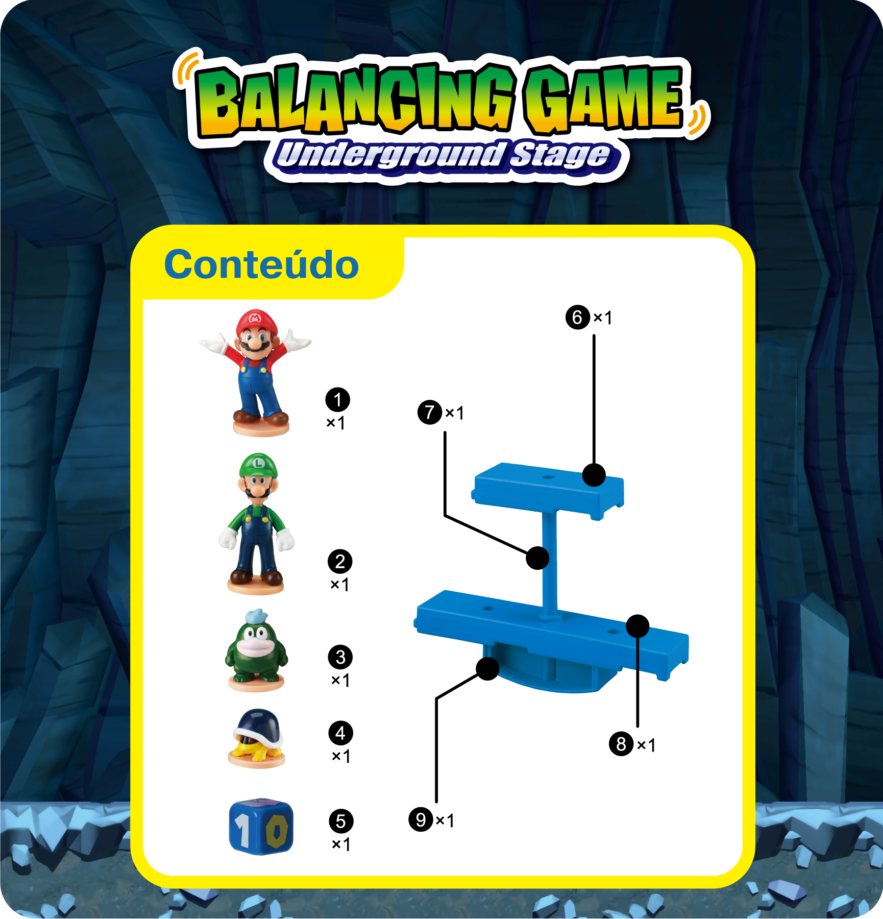 Jogo Super Mario Balancing Game Ground Stage