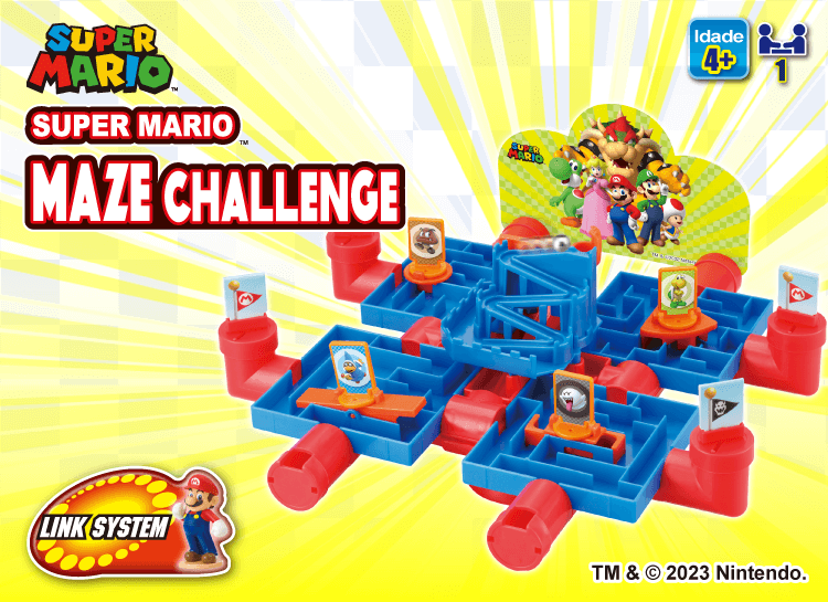 Super Mario™ maze-challenge