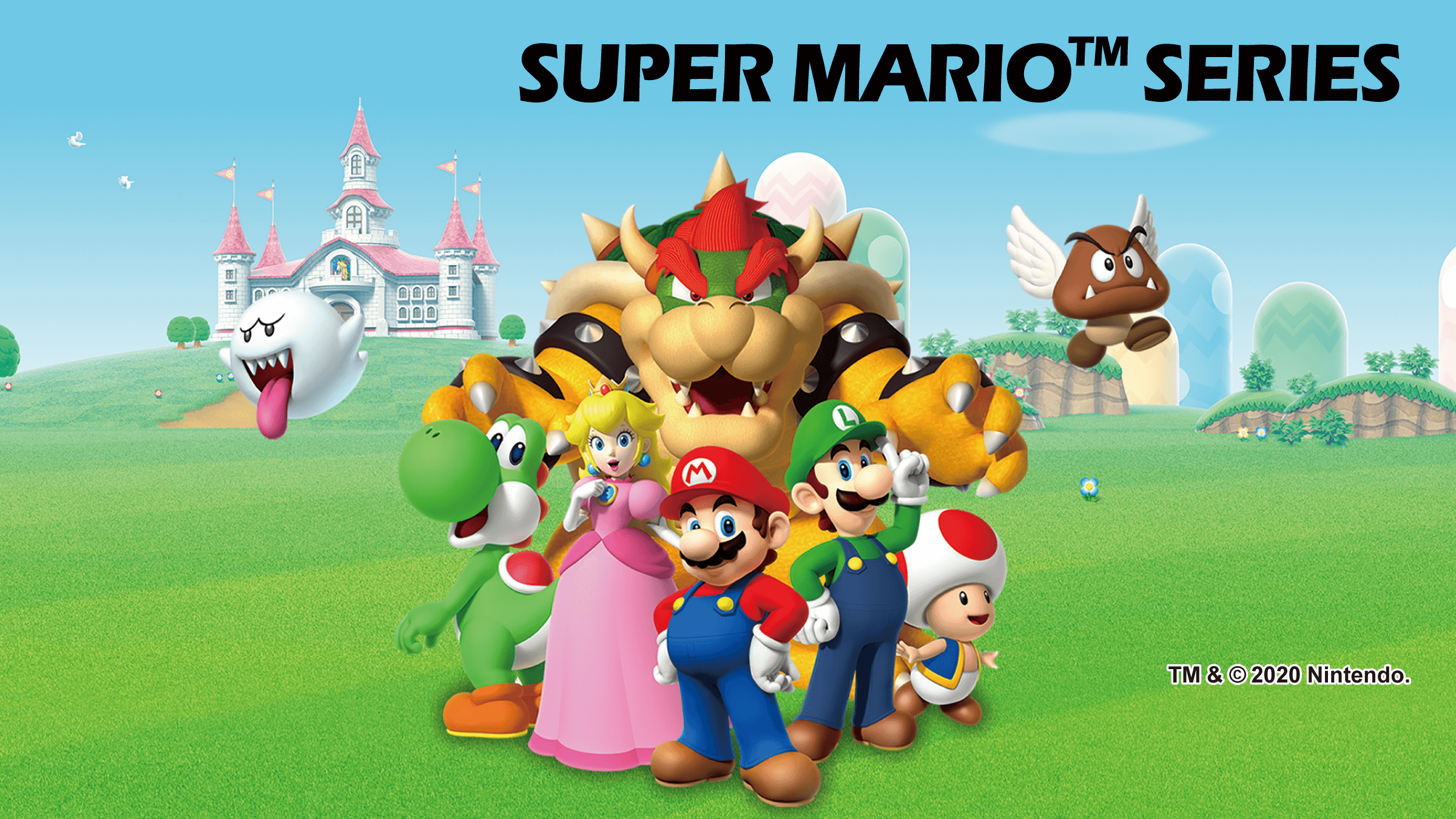 Super Mario ™ - Skicklighets- och partyspel
